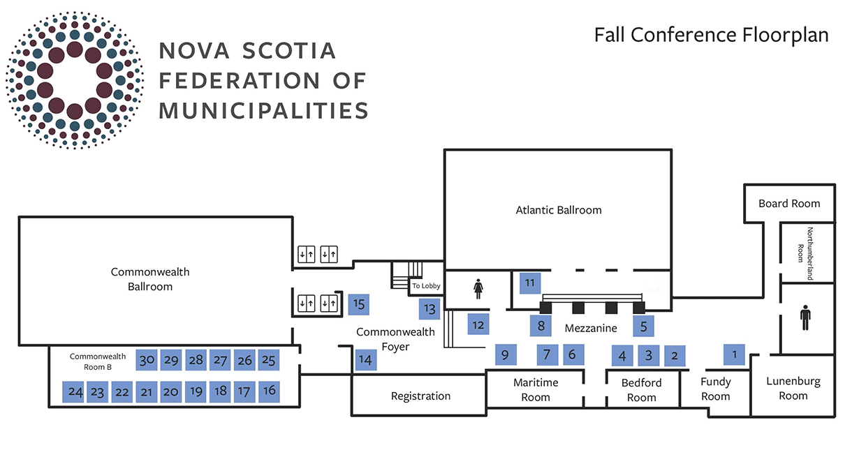 NSFM Conference Exhibit Layout 2023