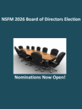 Nominations open for the 2026 Board of Directors Election